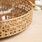 Glitzhome® Gold Round Metal Mirrored Decorative Trays Set